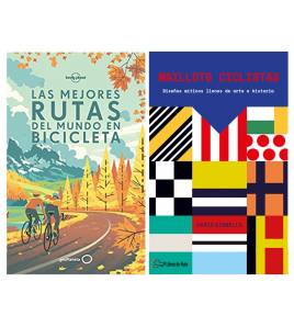 Pack promocional "Maillots ciclistas" + "Las mejores rutas en bicicleta" Packs en promoción