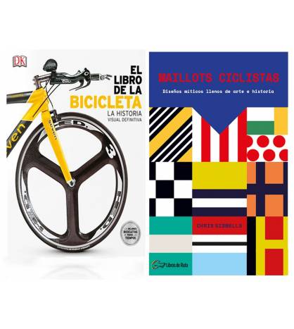 Pack promocional "Maillots ciclistas" + "El libro de la bicicleta" Packs en promoción