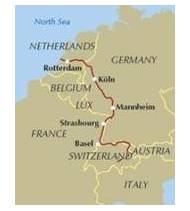 The Rhine Cycle Route||Guías / Viajes|9781852848996|Libros de Ruta