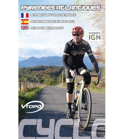 Pyrénées atlantiques / 40 parcours vélo de route / 40 recorridos en bicicleta Guías / Viajes 978-2-37571-037-1