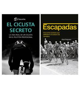 Pack promocional "El ciclista secreto" + "Escapadas"|Libros de Ruta|Packs en promoción||Libros de Ruta