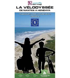 La Vélodyssée. De Nantes a Hendaya 984-84-121184-0-7 Guías / Viajes