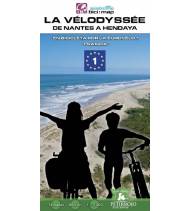 La Vélodyssée. De Nantes a Hendaya|Bernard Datcharry, Valeria H. Mardones|Guías / Viajes|9848412118407|Libros de Ruta