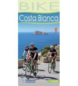 Bike Costa Blanca. Mapa cicloturista Mapas y altimetrías 9788480908023