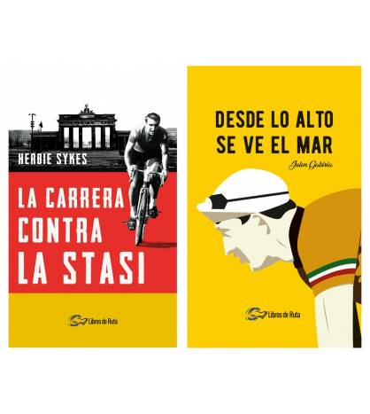 Pack promocional La carrera contra la Stasi + Desde lo alto se ve el mar||Packs en promoción||Libros de Ruta