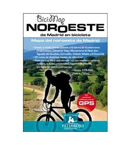 Noroeste de Madrid en bicicleta|Bernard Datcharry, Valeria H. Mardones|Mapas y altimetrías|9788461604982|Libros de Ruta