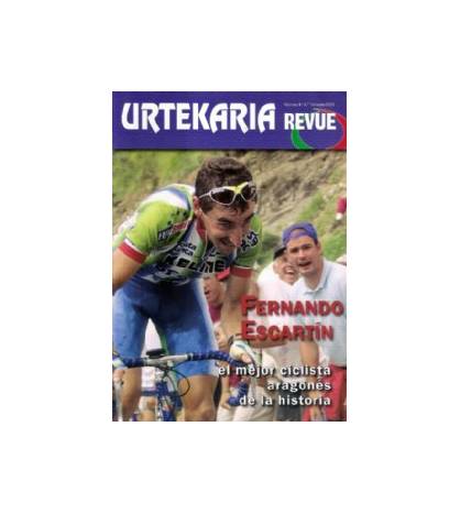 Urtekaria Revue, num. 8. Fernando Escartín, el mejor ciclista aragonés de la historia|Javier Bodegas|Revistas de ciclismo y bicicletas||Libros de Ruta