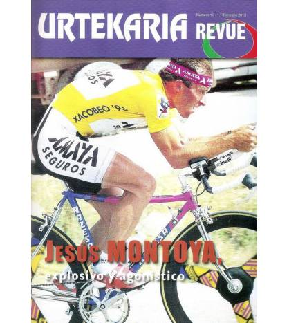 Urtekaria Revue, num. 10. Jesús Montoya, explosivo y agonístico|Javier Bodegas|Revistas de ciclismo y bicicletas||Libros de Ruta