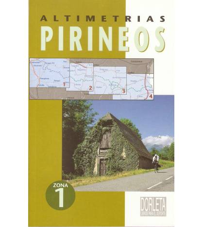 Altimetrías Pirineos Zona 1|Jacques Roux|Mapas y altimetrías|9788487812355|Libros de Ruta