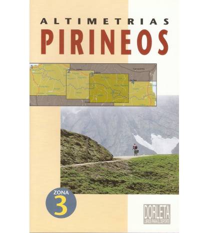 Altimetrías Pirineos Zona 3 Mapas y altimetrías 9788487812333 Jacques Roux