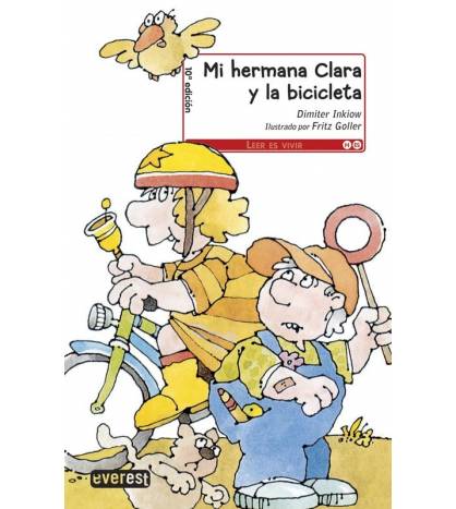 Mi Hermana Clara y la Bicicleta|Dimiter Inkiow|Infantil|9788444146768|Libros de Ruta