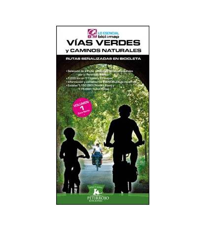 Vías Verdes y Caminos Naturales. Volumen 1. Zona Norte Guías / Viajes 978-84-940952-3-8 Bernard Datcharry, Valeria H. Mardones