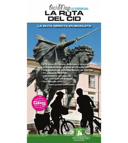 La Ruta del Cid. La ruta directa en bicicleta Guías / Viajes 978-84-615-7367-7  Bernard Datcharry, Valeria H. Mardones