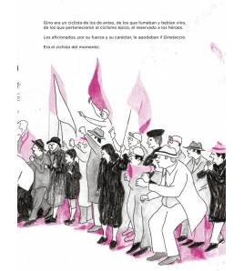 El secreto de Gino Bartali|IBÁÑEZ, KIKE|Ilustraciones|9788418101809|Libros de Ruta