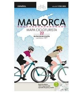 Mapa Cicloturista Mallorca|Esteve, Joan|Mapas y altimetrías|9788484788539|Libros de Ruta
