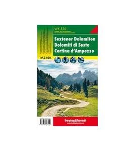 WKS 10 Sextener Dolomitas-Cortina d'Ampezzo 1:50.000||Viajes: Rutas, mapas, altimetrías y crónicas.|9783850847452|Libros de Ruta