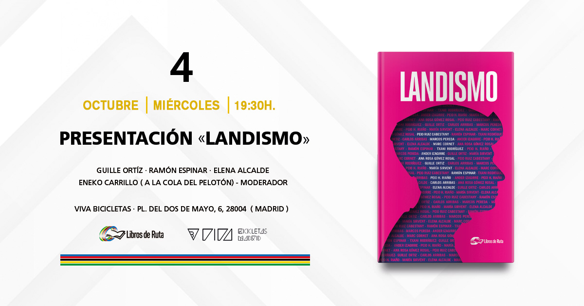 Presentación de "Landismo" en Madrid el 4 de octubre en Viva Bicicletas
