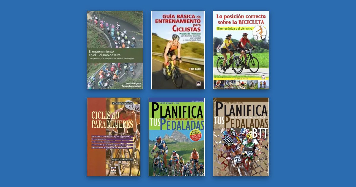 Entrenamiento de ciclismo en invierno: 6 libros para la pretemporada