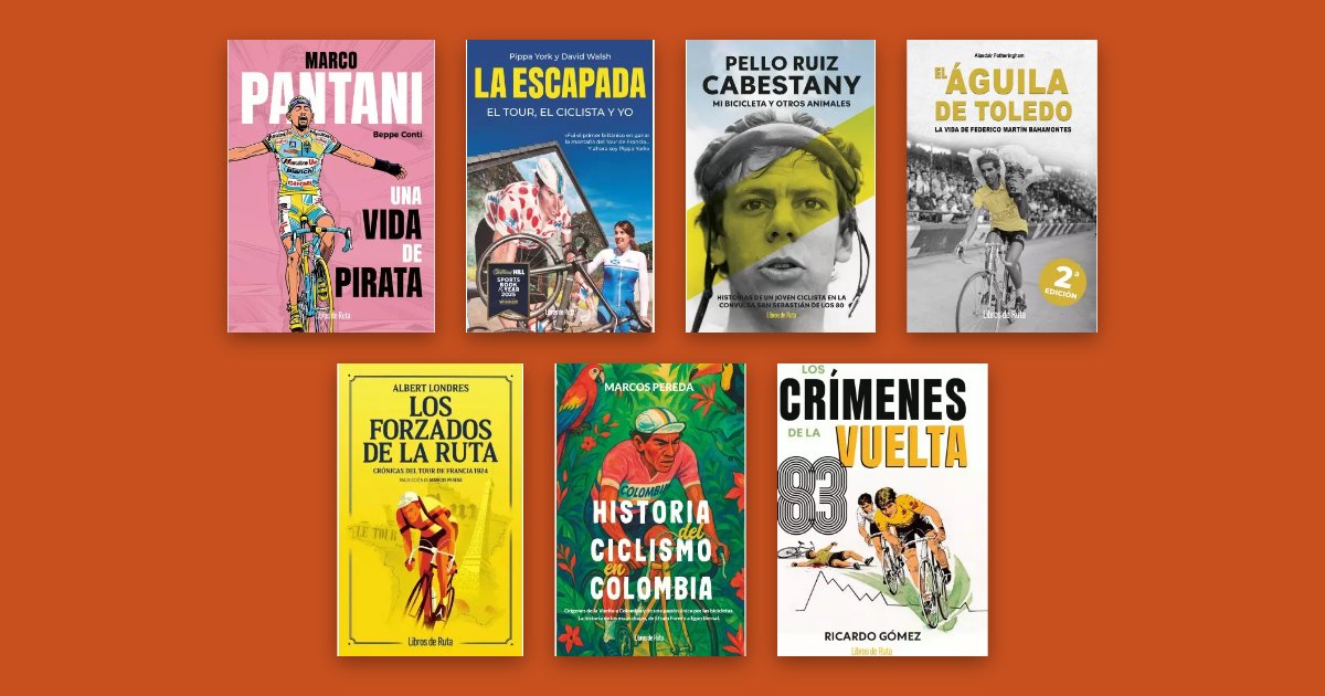 Libros de ciclismo otoño: 7 novedades 2026 para leer tras la temporada