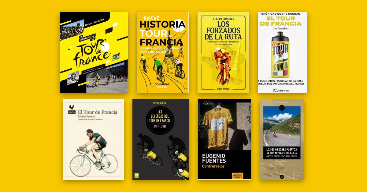 Recorrido del Tour de Francia 2027: de Edimburgo a París y 8 libros para vivirlo